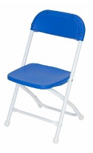Blue Folding Chair for Kids