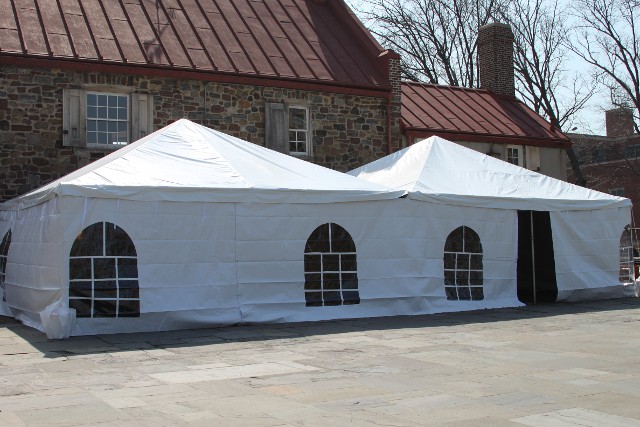 Front View of Tent